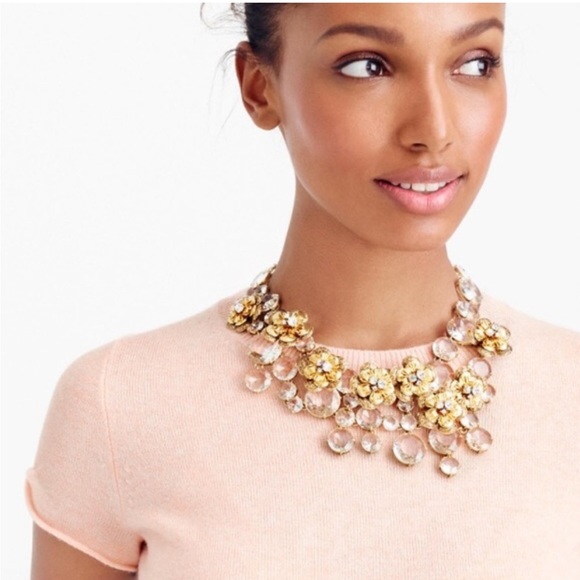 J.Crew midnight floral necklace - Picture 3 of 8